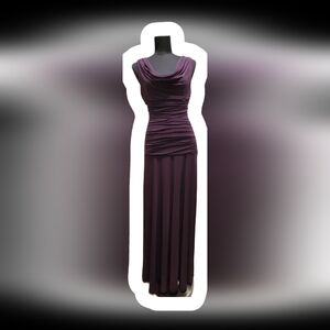 VGUC Purple Ruched Dress